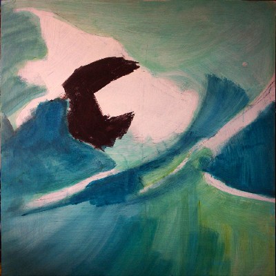 Acrylique sur panneau<br>Format:80x80<br>Année:2003