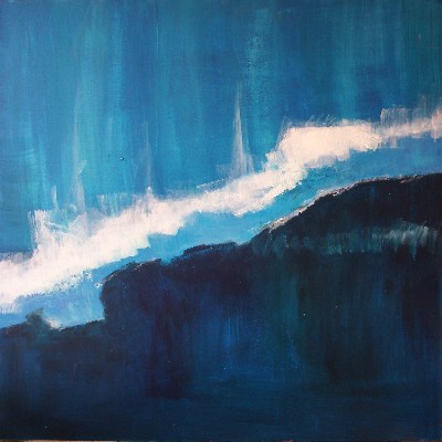 Acrylique sur panneau<br>Format:80x80<br>Année:2003