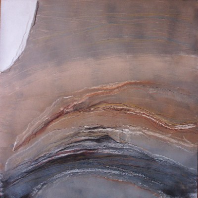 Acrylique sur panneau<br>Format:80x80<br>Année:2003
