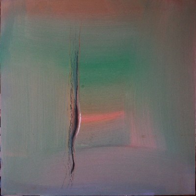 Acrylique sur panneau<br>Format:80x80<br>Année:2003