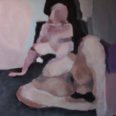 Acrylique sur panneau<br>Format: 60x60<br>Année: 2004