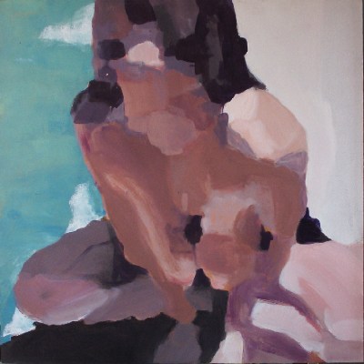 Acrylique sur panneau<br>Format: 60x60<br>Année: 2004