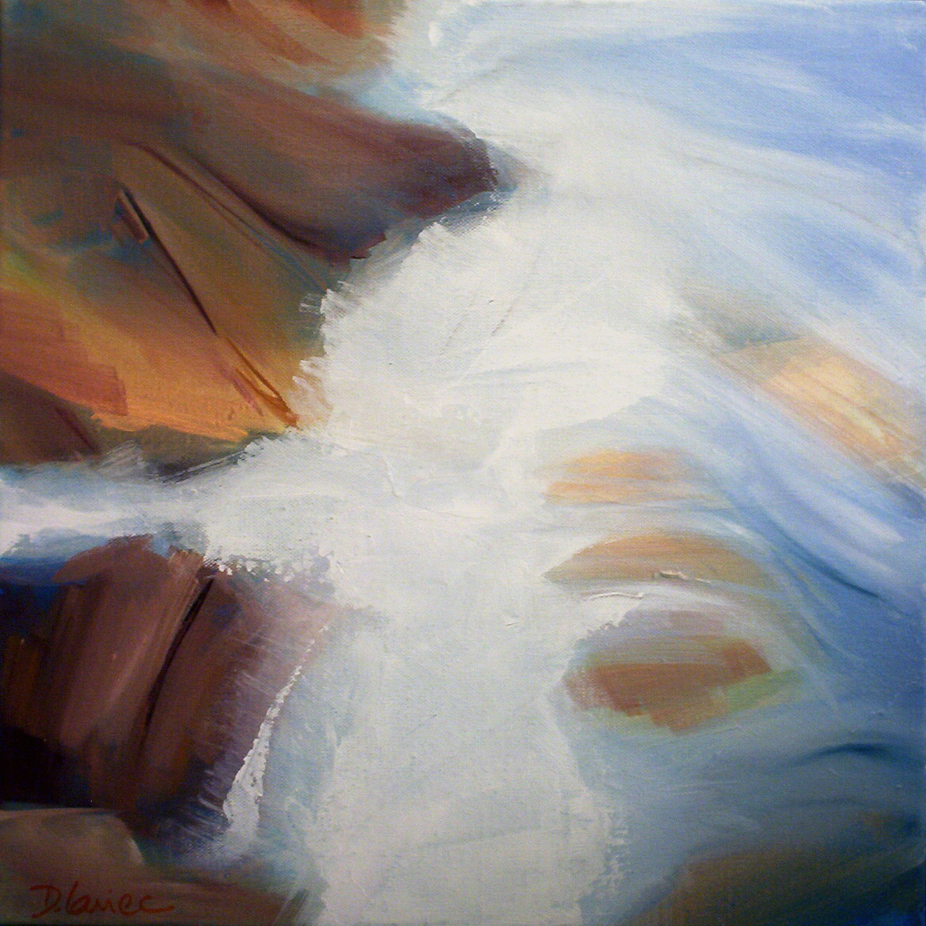 En cours de réalisation<br>Acrylique sur toile<br>Format :<br>Année :