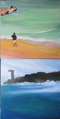En cours de réalisation<br>Acrylique sur toile<br>Format :<br>Année :
