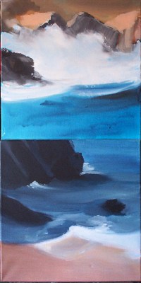 En cours de réalisation<br>Acrylique sur toile<br>Format :<br>Année :