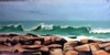 La vague<br>Acrylique sur toile<br>Format :<br>Année :